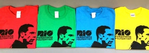 Different Coloured T-Shirts For The Rio Ferdinand Foundation