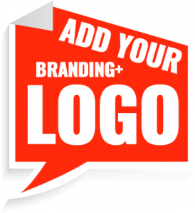 An add your logo image