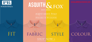 Asquith & Fox polo banner