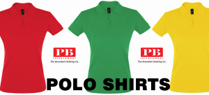An image showing 3 polo shirts